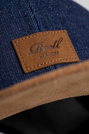 Кепка Reell Suede з замші, універсальний розмір (Pure Denim)