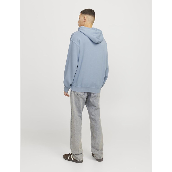 Чоловічий світшот Jack & Jones, однотонний, XL, блакитний chambray