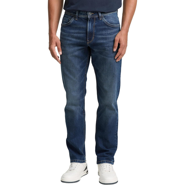 Джинси чоловічі Tom Tailor Josh Regular Slim 33W/34L Mid Stone Wash Denim