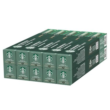 Капсули для кави Starbucks Pike Place Roast сумісна з Nespresso, середнього обсмаження, капсули 100 шт. (10 г)