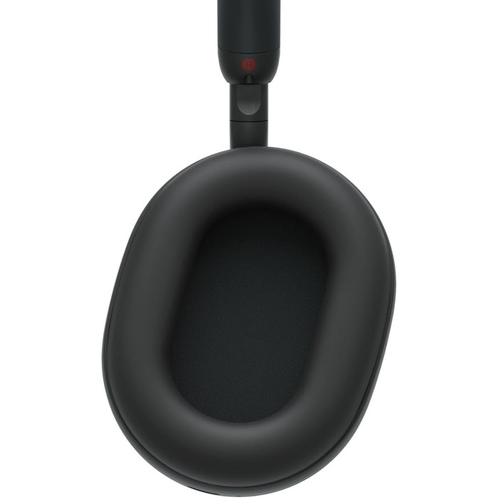 Навушники Sony WH-1000XM5 чорні: бездротові, з шумозаглушенням, Bluetooth, Hi-Res Audio, до 30 год роботи, для iOS та Android + жорсткий кейс