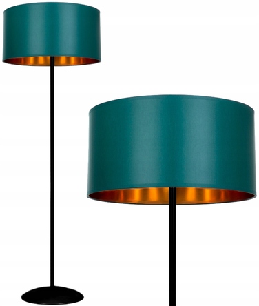 Підлогова лампа Light Prosta E27 60 Вт, чорний з жовтим