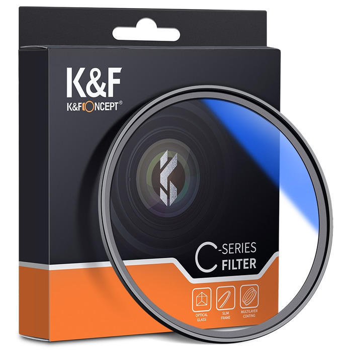 УФ-фільтр K&F Concept UV HD MC Slim C series HMC 37мм