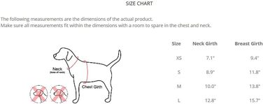 Нашийник для собак Puppia Dotty чорного кольору, середнього розміру