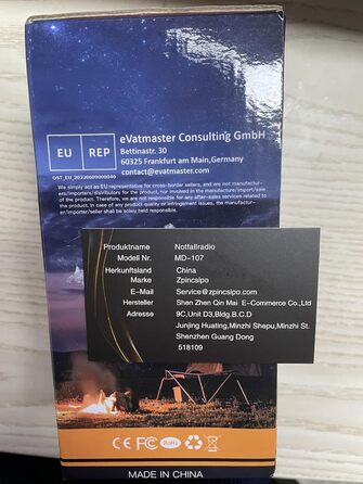 Радіоприймач на сонячній батареї та з ручним генератором 13000mAh, AM/FM, USB-зарядка, ліхтар 800LM, компас, SOS-сигнал, помаранчевий | Аварійний комплект для виживання