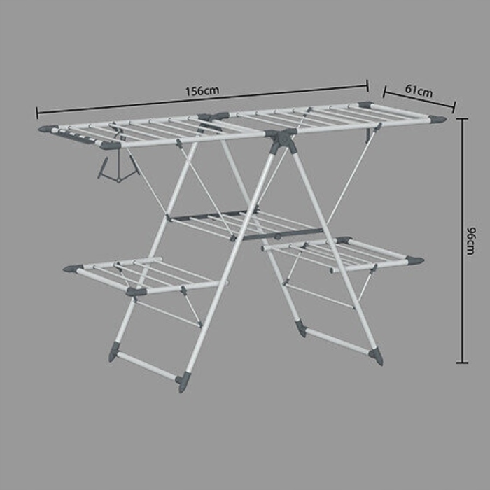 Вертикальна підлогова сушарка для білизни 5five Simply Smart 96 x 156 см