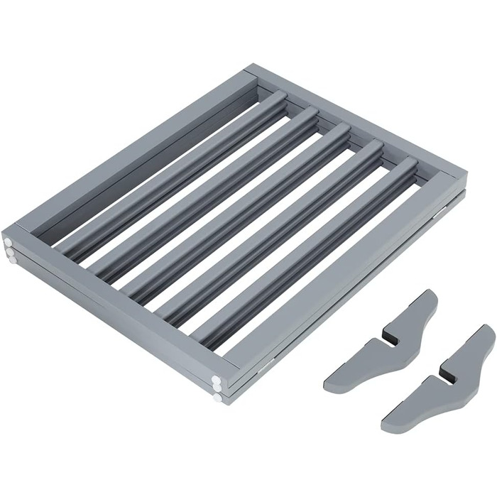 Захисний забір для собак, дерев'яний, без свердління, 4 панелі (L183×H60cm), білий