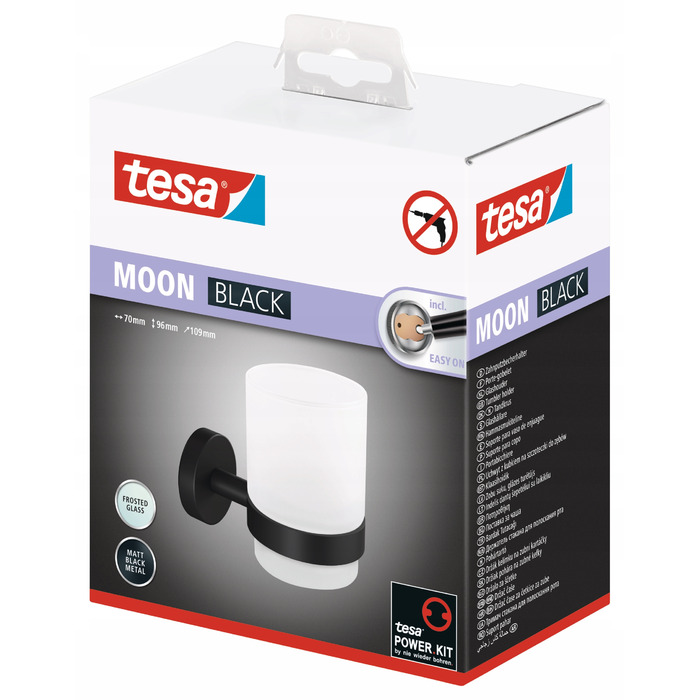 Підвісний стакан для зубних щіток tesa Moon