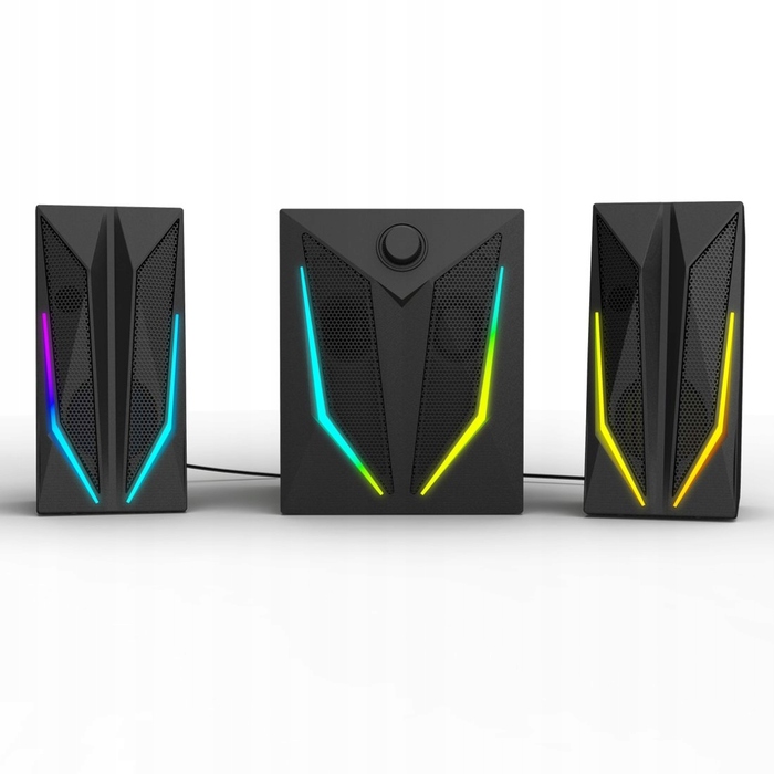 Комплект акустичних колонок 2.1 uRage Blast-R 621, 20 Вт, чорний