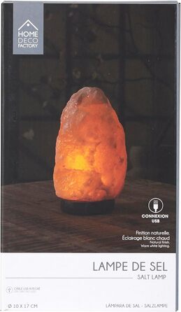 Елегантна лампа на стіл HOME DECO FACTORY LA0042, 25 см - Сучасний дизайн, м'яке світло для вітальні або спальні, матове бежеве покриття