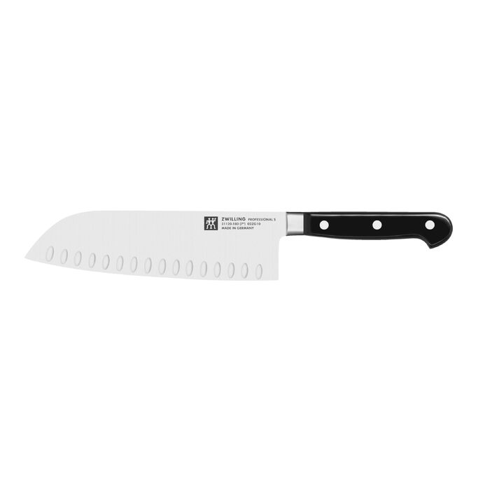 Професійний ніж Сантоку ZWILLING Professional S, сталь нержавіюча, 18 см, чорний