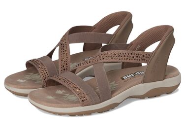 Сандалі Skechers Damen 163574-nvy коричневі, 39 EU - жіночі літні босоніжки