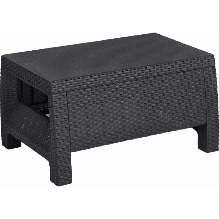 Прямокутний пластиковий стіл Allibert, 77 x 57 x 42 см