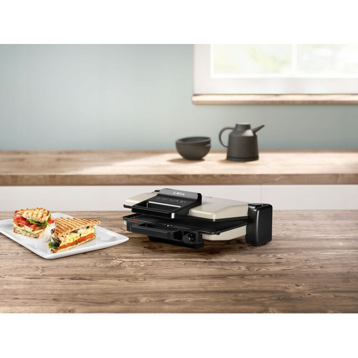 Електричний контактний гриль Bosch TCG3302, складаний, 2000 Вт