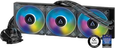 ARCTIC Liquid Freezer II 420 A-RGB - Повнорозмірна система водяного охолодження CPU з RGB, LGA1700, 200-1900 RPM