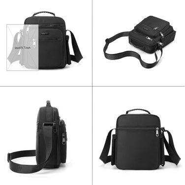 Чоловіча сумка через плече Crossbody: універсальна сумка-месенджер для роботи, подорожей та щоденного використання