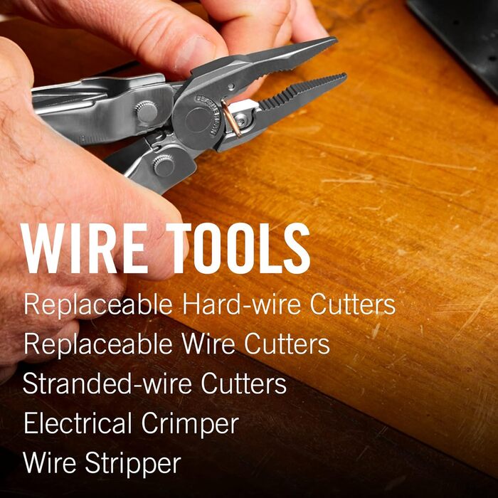 Leatherman Super Tool 300 - 19-in-1 Stainless Steel Pliers & Multi-Tool