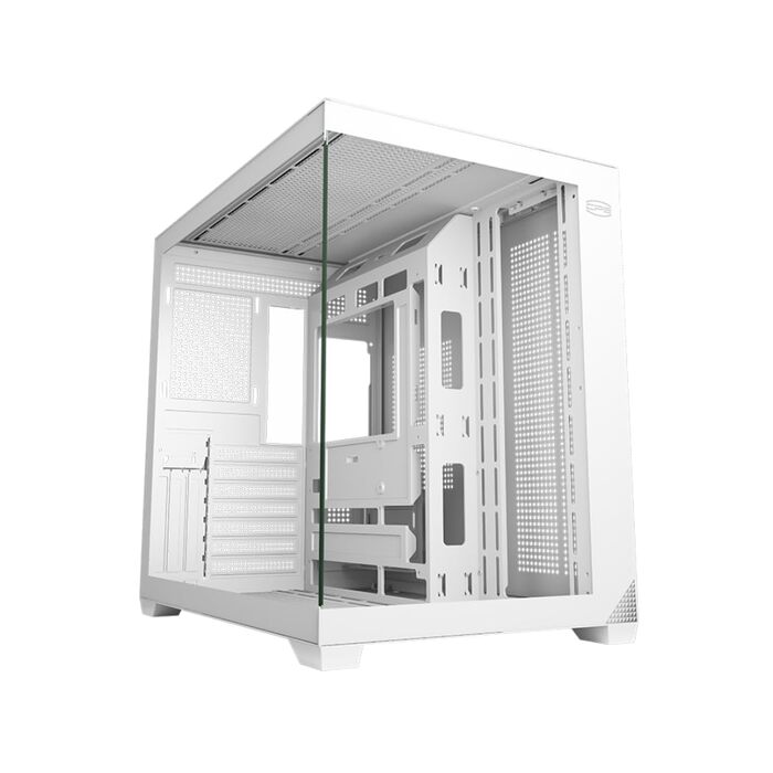 Корпус PCCOOLER C3T500 ARGB Tower ATX: 6 вентиляторів ARGB, підтримка RTX 40, подвійне скляне бокове вікно, чорний