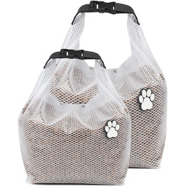 Набір для переноски корму для собак, 2 шт., водонепроникний, до 10 кг. Ідеально для подорожей, кемпінгу та перетримки собак