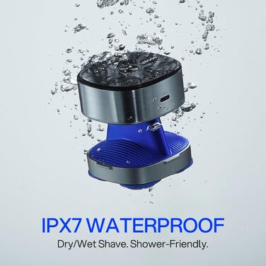 Електричний чоловічий верстат для гоління Yoose Glatzen з 5 лезами, IPX7, 90 хв роботи, USB-C, PID-регулювання