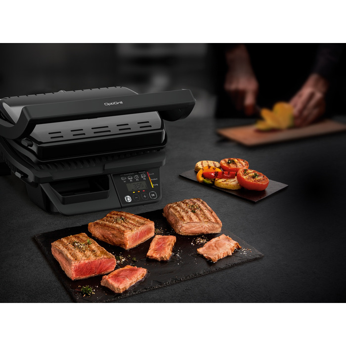 Електричний гриль Tefal Optigrill GC7P0810, 2000 Вт, сендвічниця для паніні