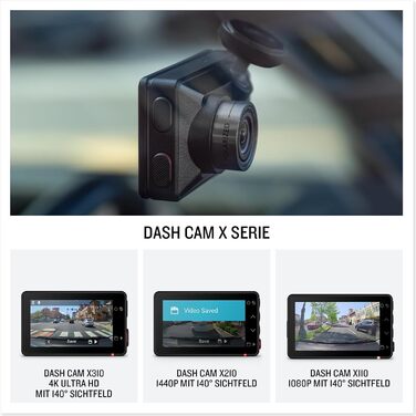 Відеореєстратор Garmin Dash Cam Mini 3 X210: 1080p HD, 140° кут огляду, фільтр Pol, автовиявлення ДТП