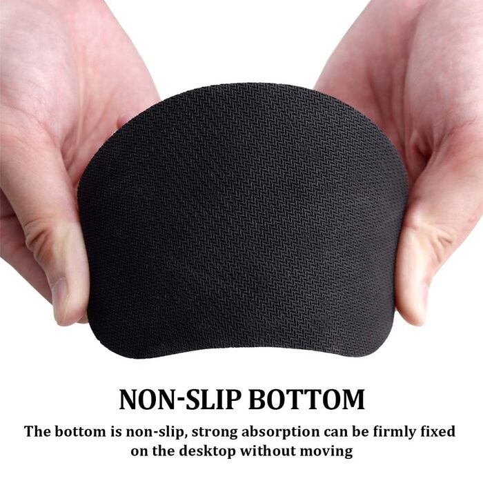 Підставка для зап'ястя під мишу з Memory Foam, 2 шт. - Ergonomische Handgelenkstütze (Чорний + Темно-синій)