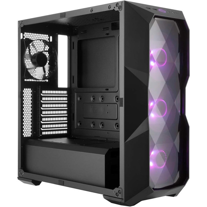 Корпус для ПК Cooler Master MasterBox TD500 Mesh ARGB, 3 вентилятори по 120 мм, загартоване скло, білий (TD500)