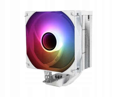 Кулер для процесора Thermalright Active ARGB 120 мм, білий, з IPS-екраном