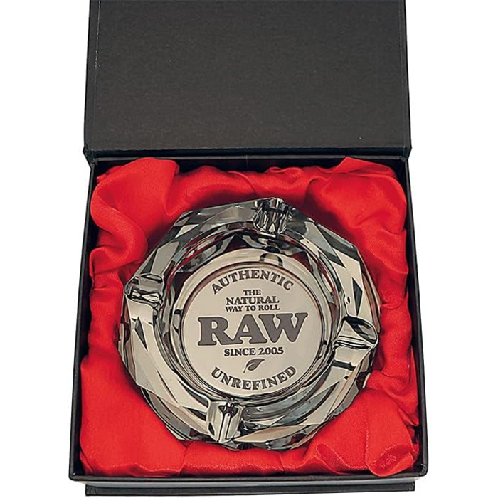 Скляна попільничка Raw DarkSide, середня