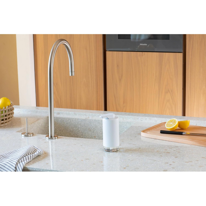 Brabantia Набір дозаторів для мила та рідини для миття посуду, 2 шт., сірий Mineral Infinite, 2 x 200 мл