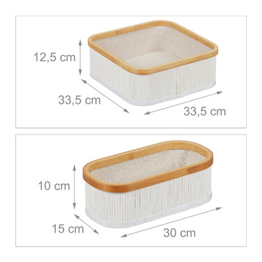 Set of 3 Storage Baskets