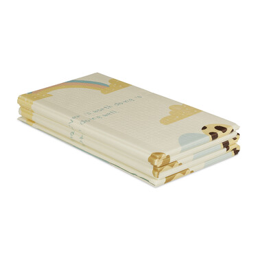Relaxdays Foldable Play Mat with Animal Motifs