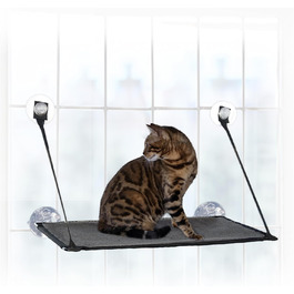 Кіттензіл K&H 779092 EZ Easy Window Mount - Двоярусне ліжко для котів на вікно