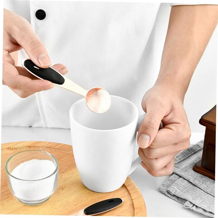 MAGICLULU 3 Sets Rose Gold Measuring Spoons, Measuring Cups, Scoops, Grill Plate, Baking Mold, Cocktail Spoon, Measuring Spoon, Kitchen Baking Utensils, Kitchen Accessories, Stainless Steel