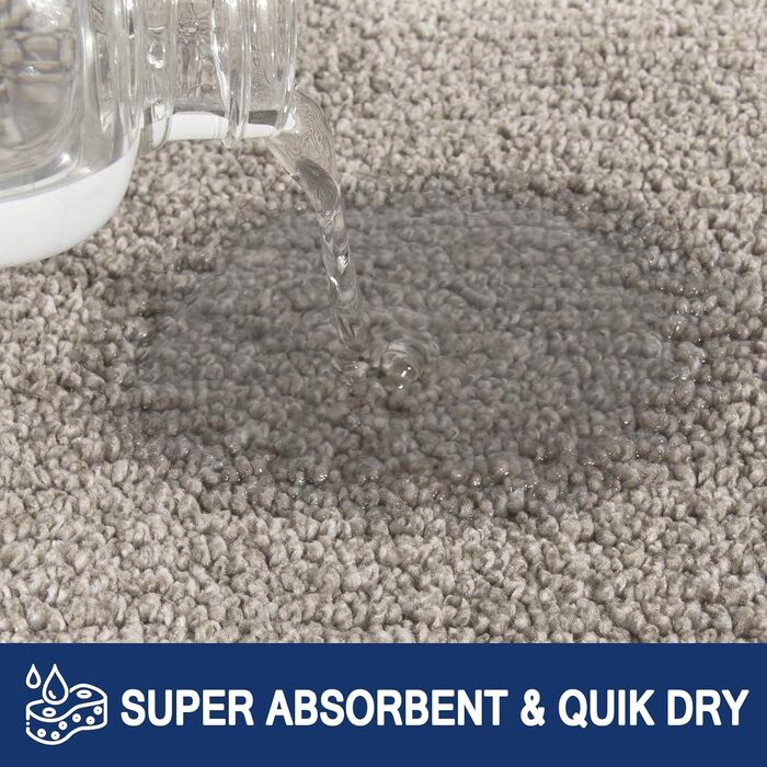 Пристрій для очищення взуття FCSDETAIL: Вбираючий килимок для вхідних дверей та коридору 60 x 90 см, протиковзний та придатний для прання