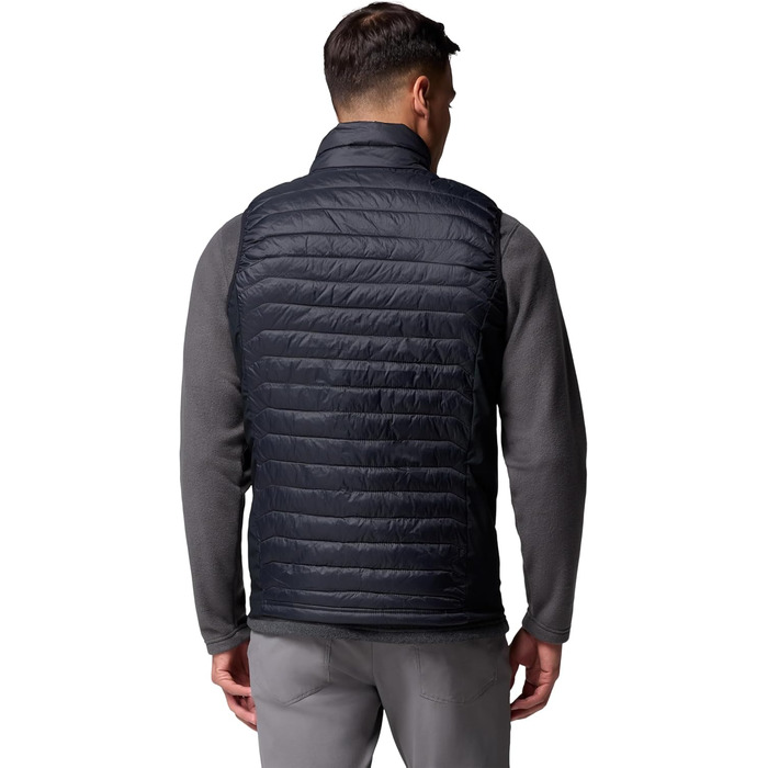 Жилет Columbia Powder Pass Hybrid - чоловічий, утеплений, чорний (L)