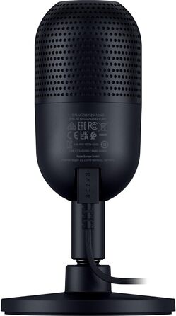 Мікрофон Razer Seiren V3 Mini - компактний USB мікрофон з LED-індикатором та інтегрованим демпфером