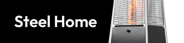 Обігрівач-парасоль Steelfence, 227 см, 13 кВт