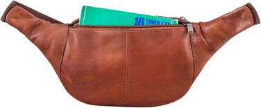 STILORD 'Maverick' - Сумка на пояс/перекид з м'якої шкіри для чоловіків та жінок. Сумка через плече, сумка для камери, подорожей, фестивалів, трекінгу (Когняк - Коричневий)