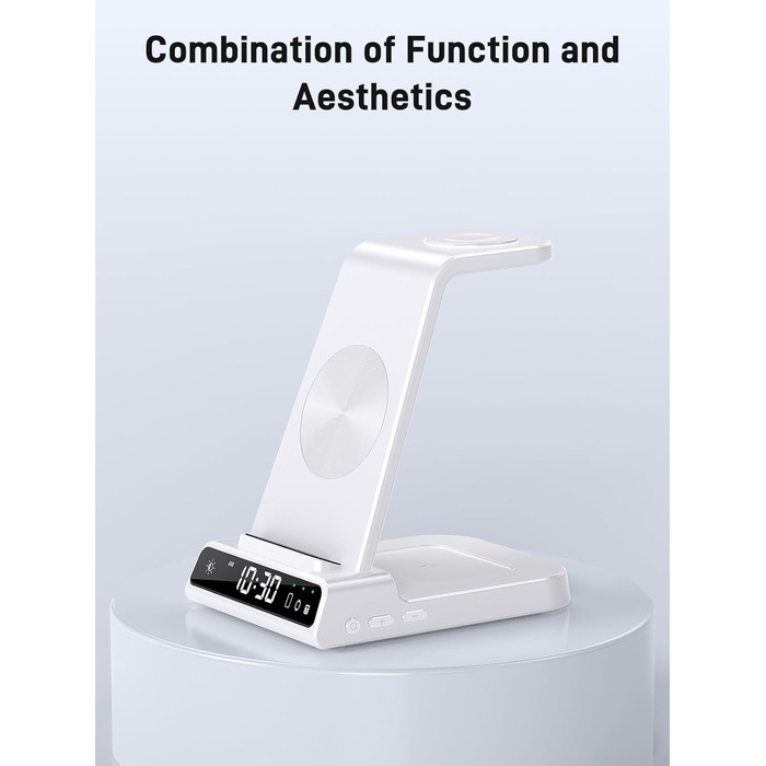 Бездротовий зарядний пристрій для Samsung Galaxy S25 Ultra, Watch Ultra/8/7/6, S24 Z Fold 6/Z Flip 6, Buds - зарядка