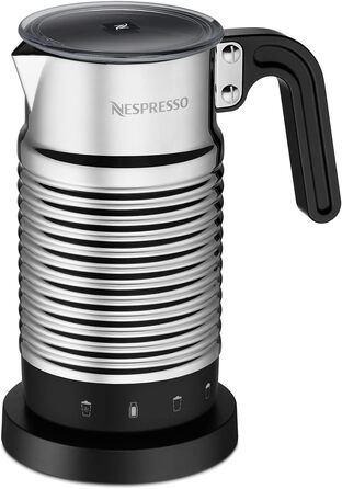 Nespresso Aeroccino 4 - електричний спінювач молока, срібний