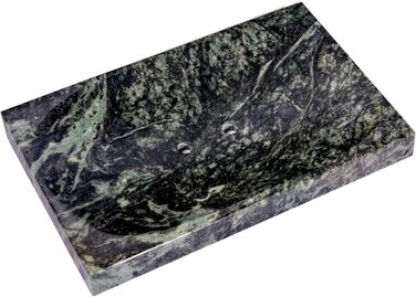 Миска для мила з чорного мармуру – полірована, блискуча, аксесуар для ванної кімнати від CraftsOfEgypt (Зелений/Лісовий)