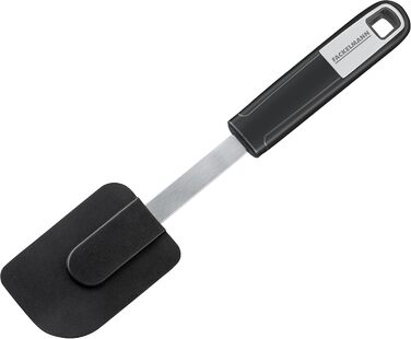 Міксер Fackelmann SENSE 26 см для посуду з антипригарним покриттям, з нержавіючої сталі, з м'яким зручним руків'ям (срібно-чорний)