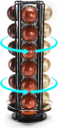 Тримач для кавових капсул Nespresso Vertuo, металевий диспенсер для кави