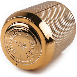 Moët & Chandon Champagne Bottle Stopper Gold Design Bar Decor Party Accessory