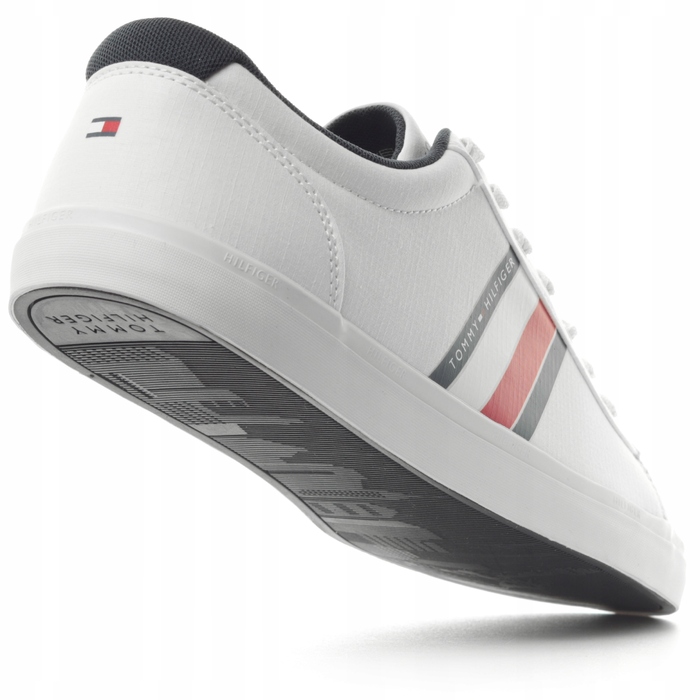 Спортивні кросівки Tommy Hilfiger білі, розмір 44, текстильні, дихаючі, на шнурівці