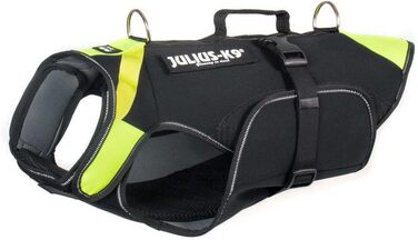 Жилет для собак Julius-K9 IDC 3в1, розмір L, чорний та неоновий, чорний та UV-помаранчевий
