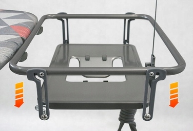 Прасувальна дошка стандартна з рукавом Millena, 130 см x 48 см