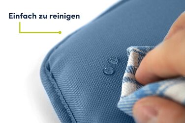 Подушка Tinydo® для стільчика Stokke Tripp Trapp, темно-синя, сидіння з XXL-амортизацією, протиковзна, аксесуар для дитячого стільчика